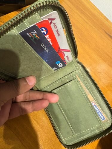 Ember Wallet – Forest Green photo review